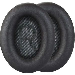 Oorkussens - Zwart - Geschikt voor Bose QC35 Quietcomfort 35 & 35 II QC2/QC15/QC25 Soundlink - Earpads Koptelefoon Vervanging