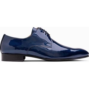 Paulo Bellini Soprabolzano Heren Veterschoenen Blauw Lak