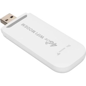 4G LTE Draadloze Router 150 Mbps, Draagbare Wifi-modem voor Tablet-laptop, Ondersteuning voor 10 Gebruikers, USB-interface