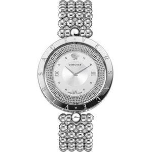 Versace VE7900520 horloge vrouw - Roestvrij Staal - zilver