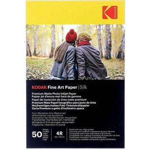 Kodak Fotopapier Zijdeglans 10x15cm 260g 50 Vel