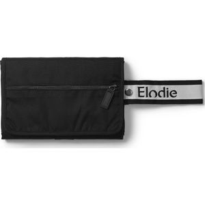 Elodie Opvouwbaar verschoningsmatje voor onderweg - Verschoningsmatje -Verschoonmatje - Luiertas - Off Black