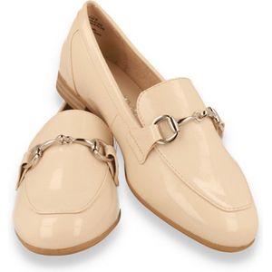 Marco Tozzi Dames Mocassin Powder Patent BEIGE 38