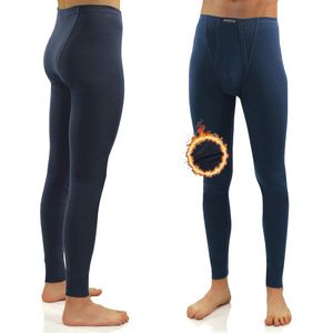 Heren Thermo Lange Onderbroeken van 100% Katoen - Lichtgewicht Functionele Leggings