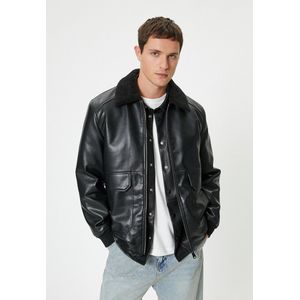 Imitatieleer Slim Jasje