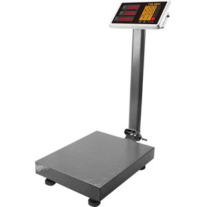 Tolsen Weegschaal - Platformweegschaal - 100 kg - Opvouwbaar - Ingebouwde Oplaadbare Accu - Incl. acculader