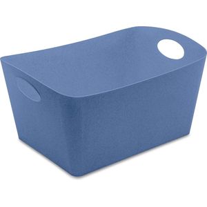 Koziol Opbergbox Boxxx L Organic 15 Liter Blauw