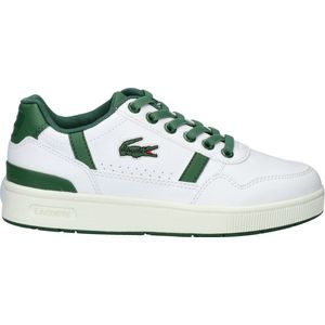 Lacoste T-clip J Lage sneakers - Leren Sneaker - Jongens - Wit - Maat 33