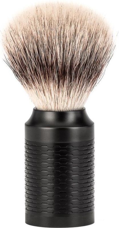 MÜHLE - Rocca - Scheerkwast - Zwart - Silvertip Fibre®