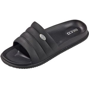 BECO dames badslippers Easywalk - zwart - maat 36