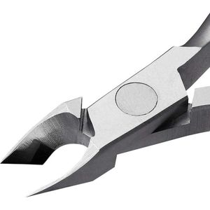 Professionele nagelriemtang | Precisie chirurgisch roestvrij staal nagelknipper, franjehandgreep, enkele veer, 5 mm kaak (halve kaak)