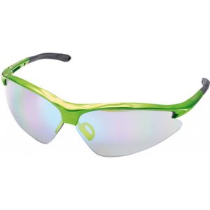 Fietsbril KED JackaI - neon green (multi-green-mirror)