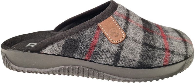 Rohde - Heren Pantoffels - Grijs - Open Hiel - Maat 46