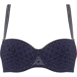 MARLIES DEKKERS PETIT POINT Blue bh maat 75E