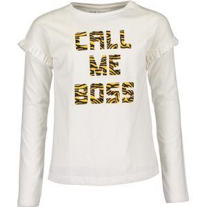 Blue Seven Meisjes T-shirt - offwhite - Maat 152