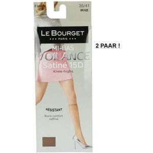 Le Bourget - brons - kniekousen - maat 35/41