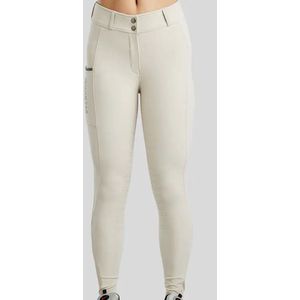 Montar Rijbroek MoGloria Full Grip Light Silver Grey - 36