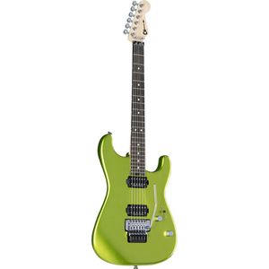 Charvel Pro-Mod San Dimas Style 1 HH FR E Lime Green Metallic - ST-Style elektrische gitaar