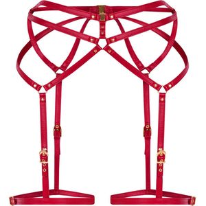 Hunkemöller Private jarretel Rood S/M