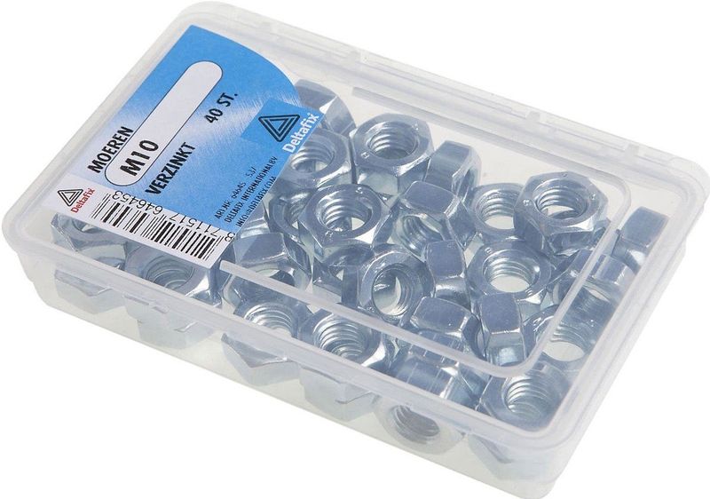Deltafix - Moer Verz M10 - 40 Stuks - IJzerwaren