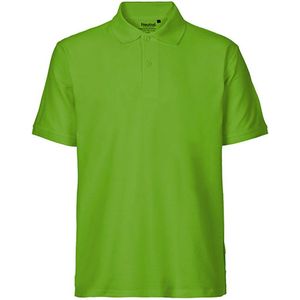 Men's Classic Polo met korte mouwen Lime - L