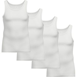 Ammann Heren onderhemd 4 pack Organic Cotton Doppelripp