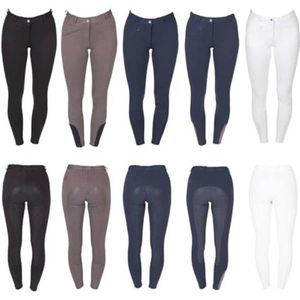 Rijbroek Sanja silicone grip voor kinderen grijs-blauw 134