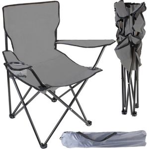 2 stuks campingstoel, vouwstoel, stof, Oxfort, oranje, klapstoel