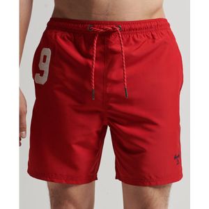 SUPERDRY Vintage Polo Zwemshorts Heren - Rouge Red
