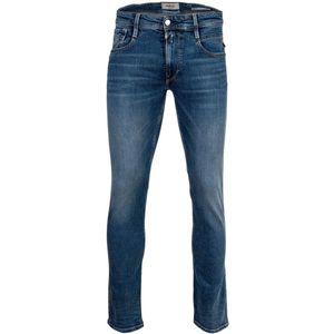 REPLAY - Jeans - Blauw - Slimfit - 5-pocket-style