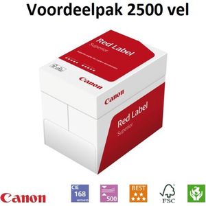 Canon Red Label Zero 97006200 Printpapier, kopieerpapier DIN A4 80 g/m² 2500 vellen Wit