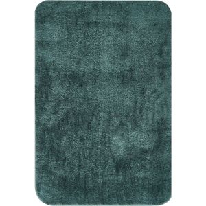 BELIANI URLANA - Badmat - Donkergroen - 60 x 90 cm - Microvezels