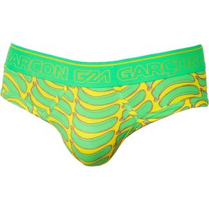 Garçon Bananas Brief - MAAT XL - Heren Ondergoed - Slip voor Man - Mannen Brief