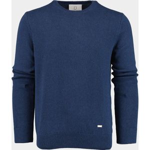 Born With Appetite Pullover Blauw REX r-neck pullover 24105RE21/290 navy