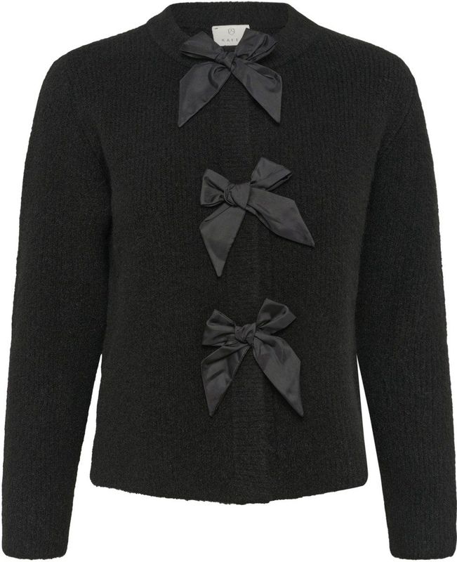 Kaffe - Kamay Knit - Cardigan - Zwart - 10510984