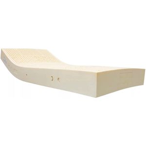 Kinder Natuur Latex matras - eenpersoons 100x200 - natuurrubber matras SG 70 - 15cm dik - Tijk wasbaar op 60 graden gewatteerd met 400 g/m² Thermostar