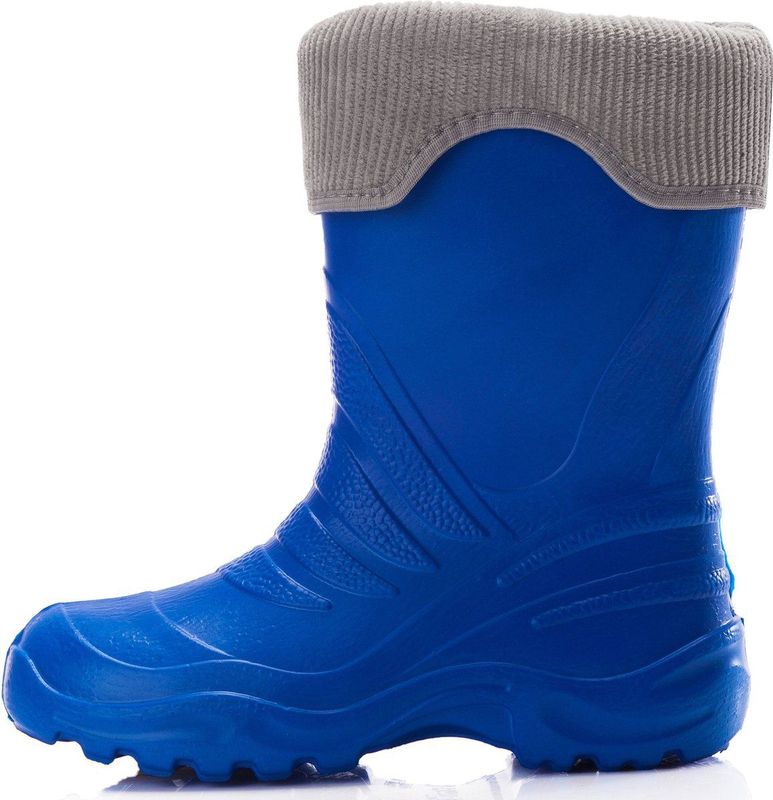 Ladeheid - LA-LMG-861-Termix - Dames Regenlaarzen - Blauw/Grijs - Rubber - Gevoerd - Waterdicht