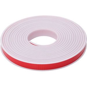 Garderobekast U-vormige houten kastrandstrip TPE kastmeubel U-vormige zachte randstrip zelfklevend flexibel fijne randafwerking - wit 18 mm 3 meter