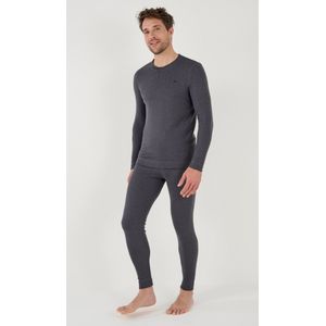 Damart - T-shirt fleece Thermolactyl Sensitive - Heren - Grijs - (86-93) S