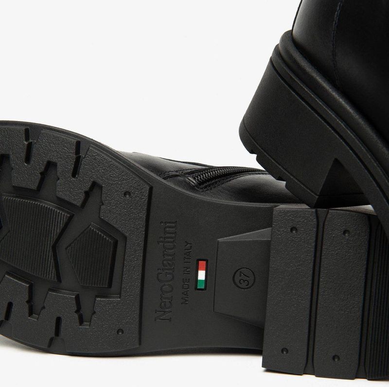 Nero Giardini Veterlaarsjes 'Colonia'  zwart
