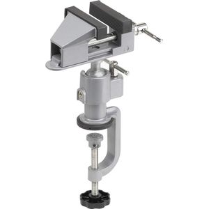 Mini Bankschroef 50 mm - 360° Draaibaar - Ideaal voor Modelbouw en Knutselen