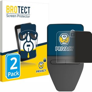 BROTECT - privacy screenprotector voor Trezor Safe 3 - Folie Beschermfolie Blauwlichtfilter (2 Stuks)