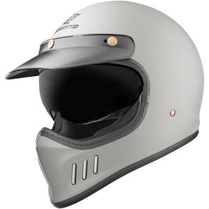 Bogotto - FF980 - Integraalhelm - Grijs - Polycarbonaat