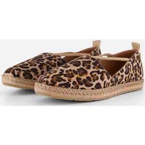 Tamaris Leopard Espadrilles bruin Leer - Dames - Maat 41