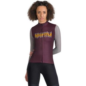 Sportful - Supergiara Logo Thermal - Trui Met Lange Mouwen - Paars