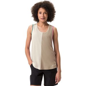 Vaude - Neyland - Mouwloos T-shirt - Dames - Tweekleurig - Onderhoudsvriendelijk