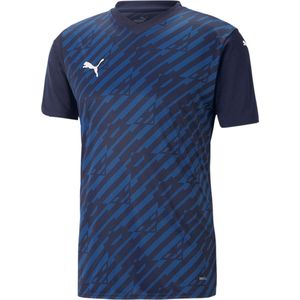 Puma Team Ultimate Shirt Korte Mouw Heren - Marine | Maat: L