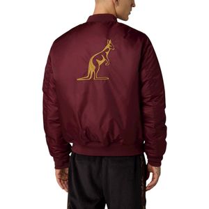 Australian Bomberjack - Archive Logo - Bordeaux- Maat S