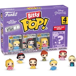 Funko Cinderella, Snow White, Aurora and mystery chase - Funko Bitty Pop! - Disney Figuur - 2cm - 4 Pack