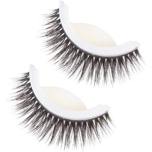 Inovra - Kunstwimpers voor nauwkeurige en herbruikbare valse wimpers, natuurlijke make-up. Met 2 paar wimpers.